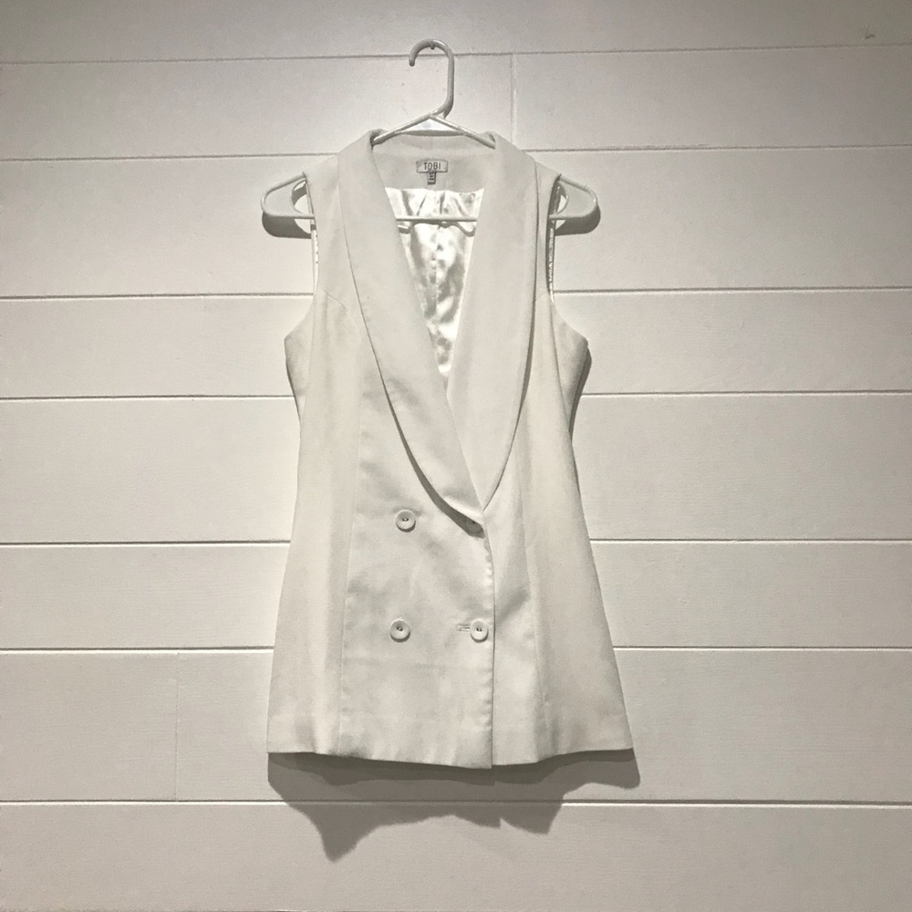 White long vest